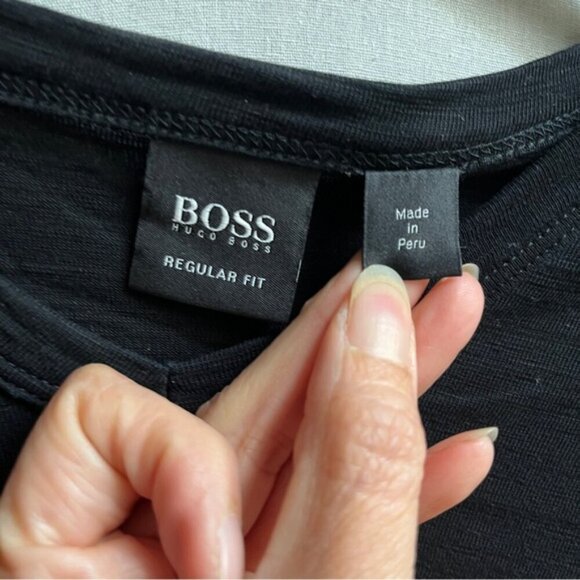 Hugo Boss classic short sleeve t shirt Sz M - Picture 4 of 7